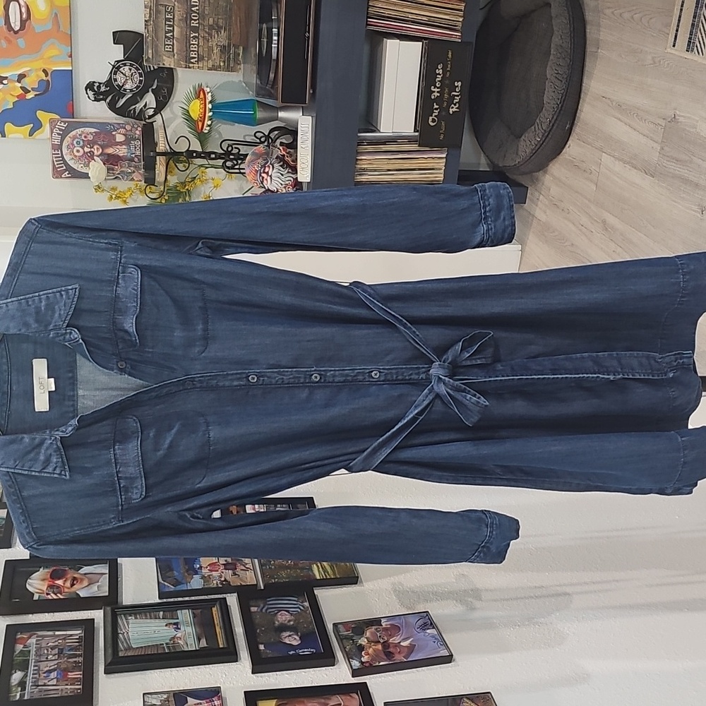 Calvin Klein Indigo Midi Dress